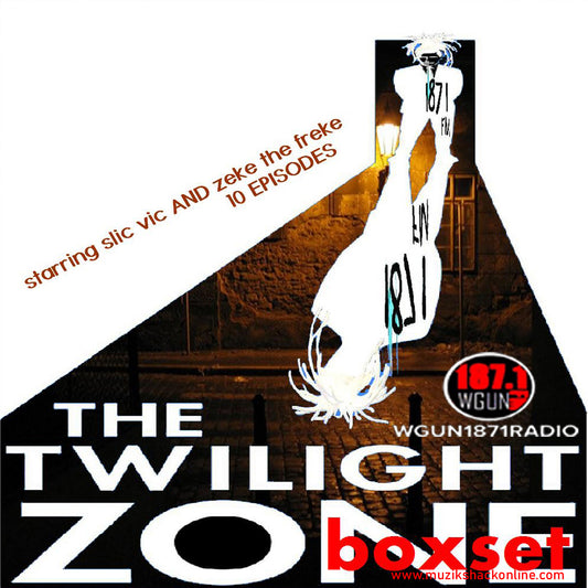 SLIC VIC - TWILIGHT ZONE SERIES 10 DISC BOXSET c2000