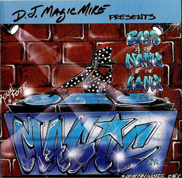DJ MAGIC MIKE - BASS IS THE NAME OF THE GAME (CD LP) c1991